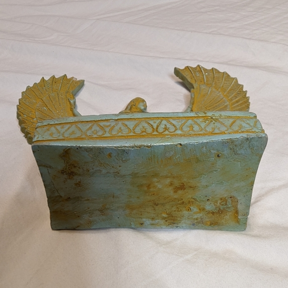 Ancient Egyptian Antiques Rare Isis Set Statue Open Wings Figure Old Egypt BC - Picture 4 of 6